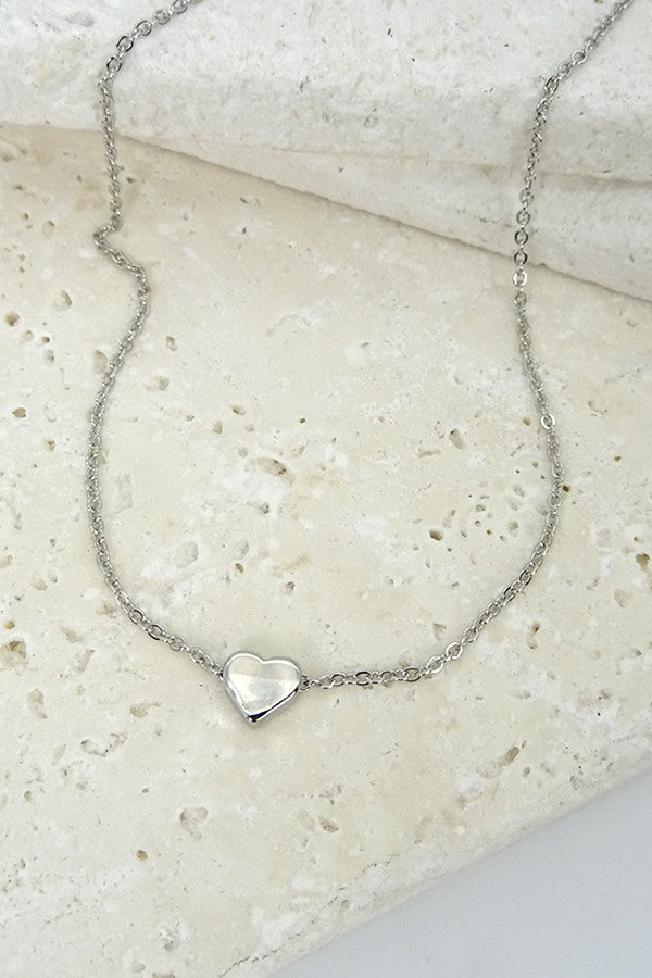 The Petite Heart Pendant Necklace