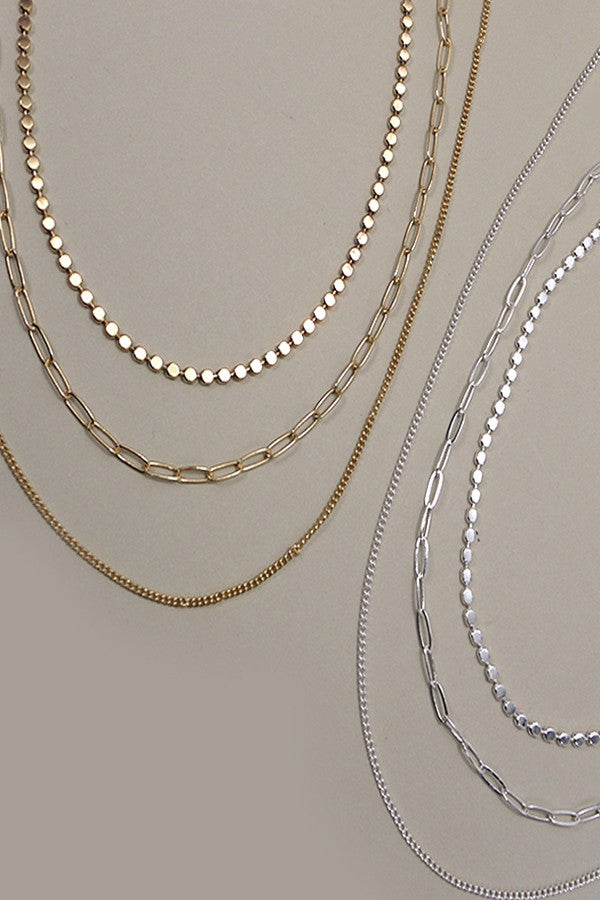The Sadie Multi Chain Layer Necklace