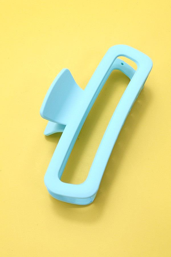 The Extra Large Rectangle Hair Claw Clip | Matte Finish |