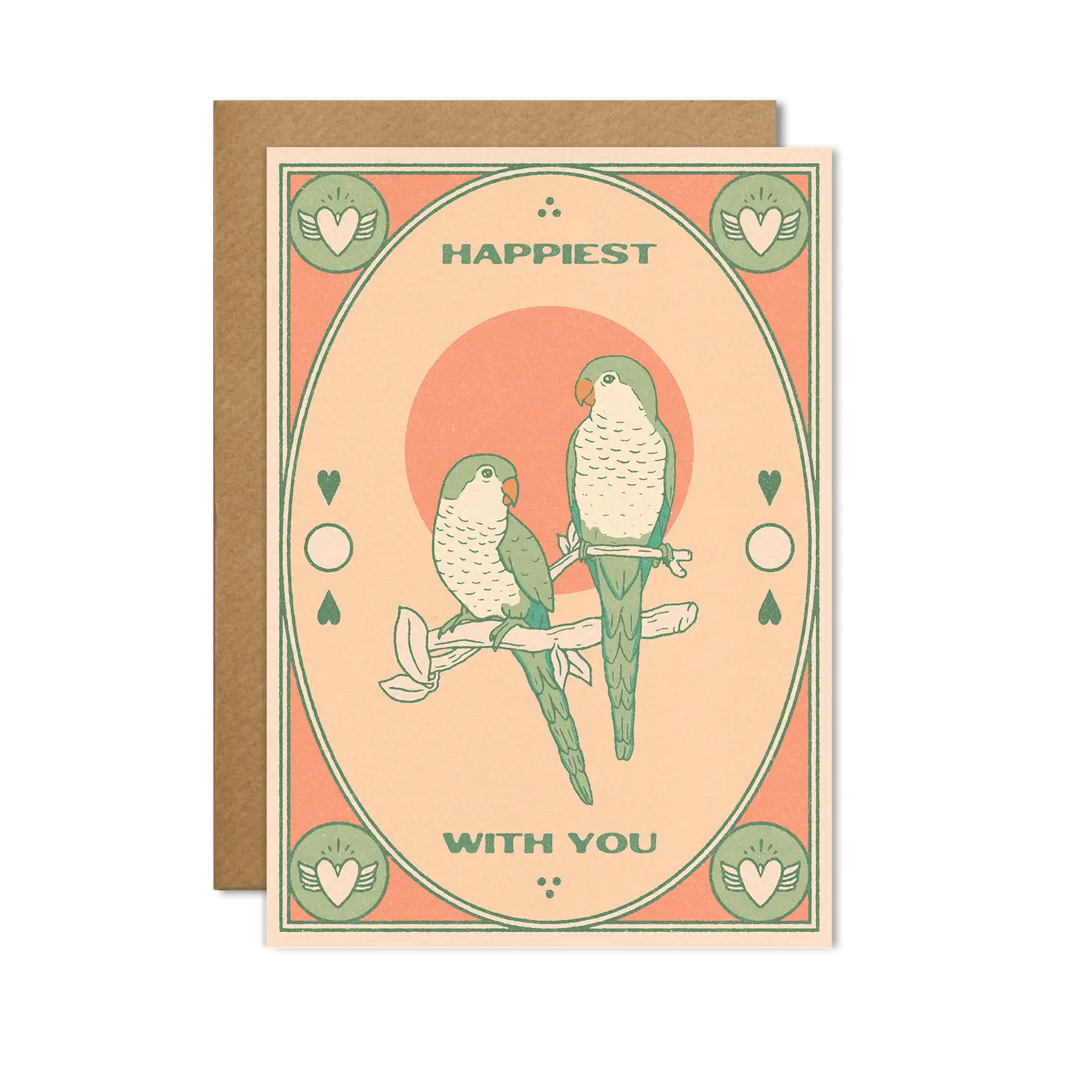 The Happiest With You Greeting Card
