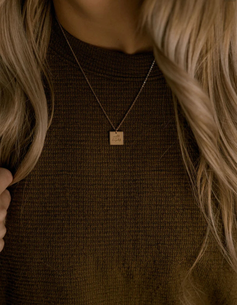 The Salt + Light Necklace | Gold |