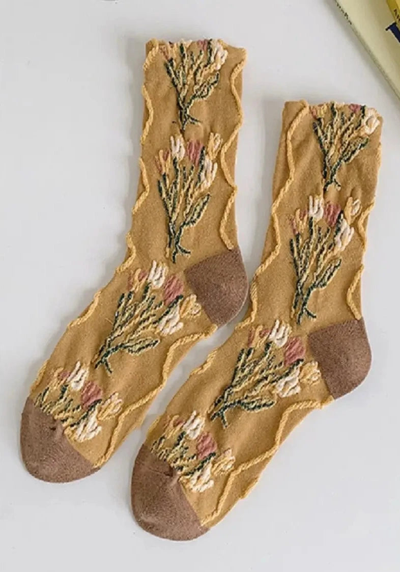 The Vintage Floral Socks