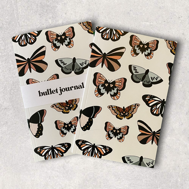The Butterfly Print Bullet Journal