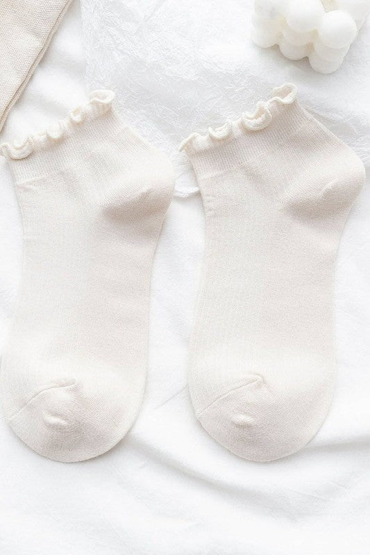 The Eleanor Frill Socks
