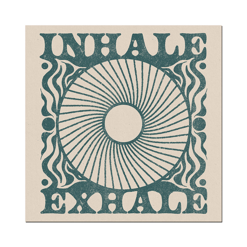 The Inhale Exhale Print