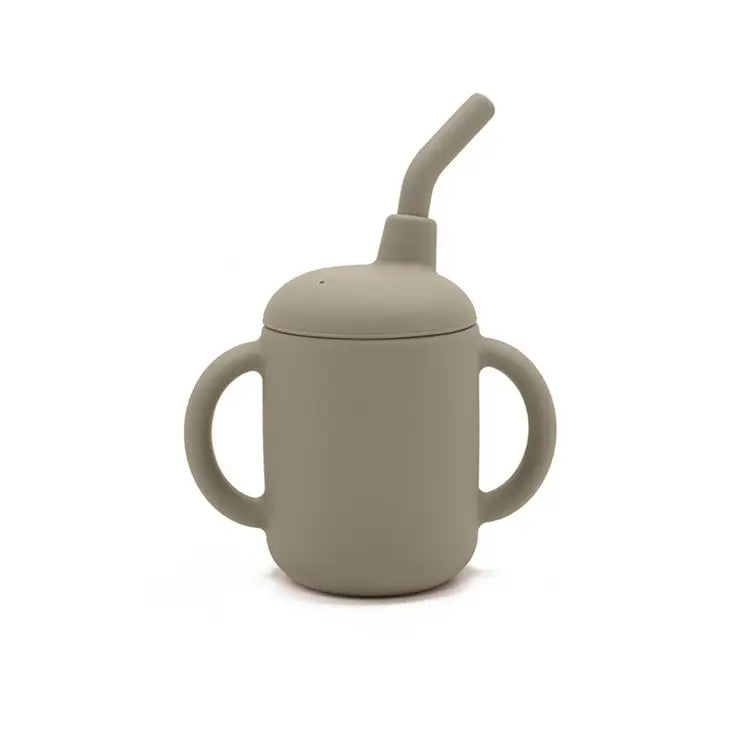 The Sutton Silicone Sippy With Straw