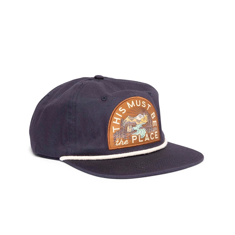 The This Must Be The Place Hat - Mountains | Navy |