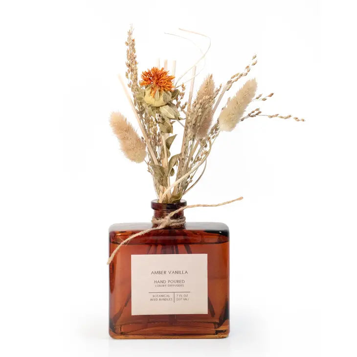 The Bouquet Floral Reed Diffuser | Amber Vanilla |
