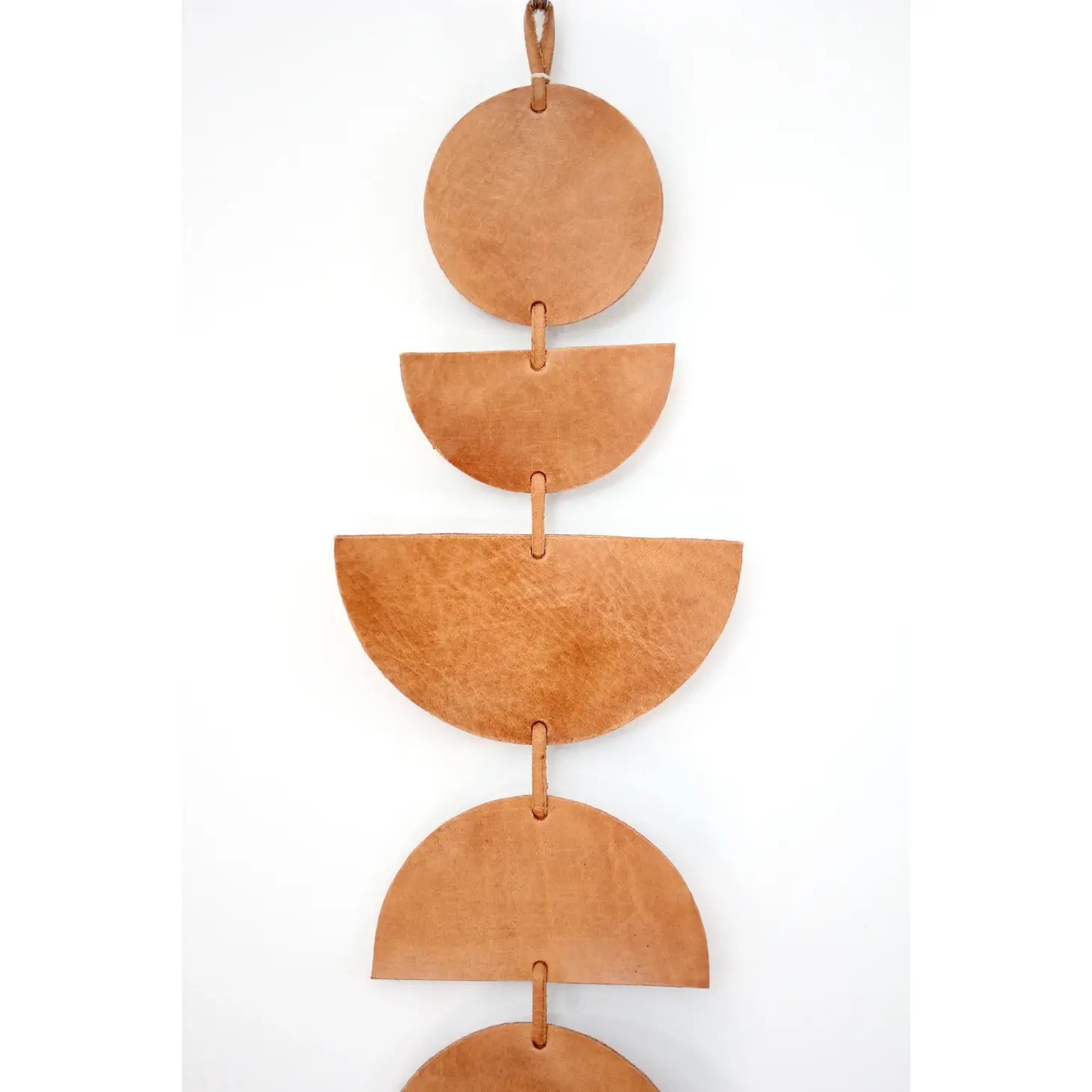 The Luna Moon Phases Wall Hanging | Leather |