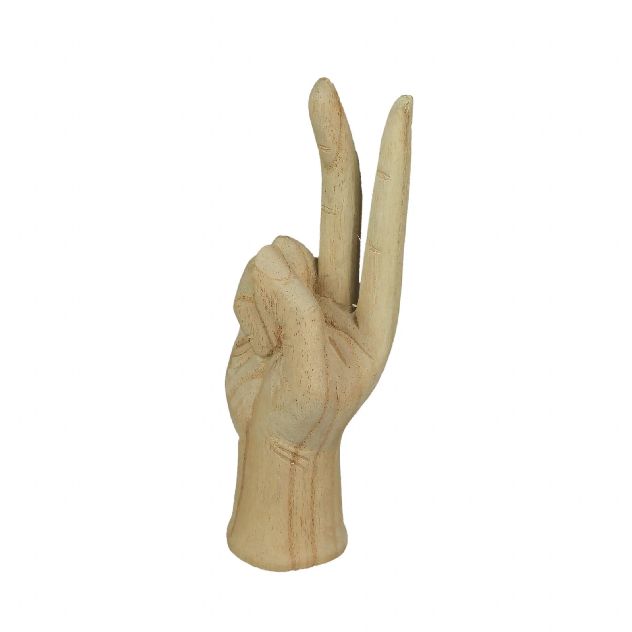 The Peace Hand | Wood |